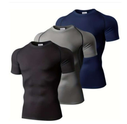 MaxPower Men's Quick-Dry Athletic Shirt | Gym, Running & Workout Tee