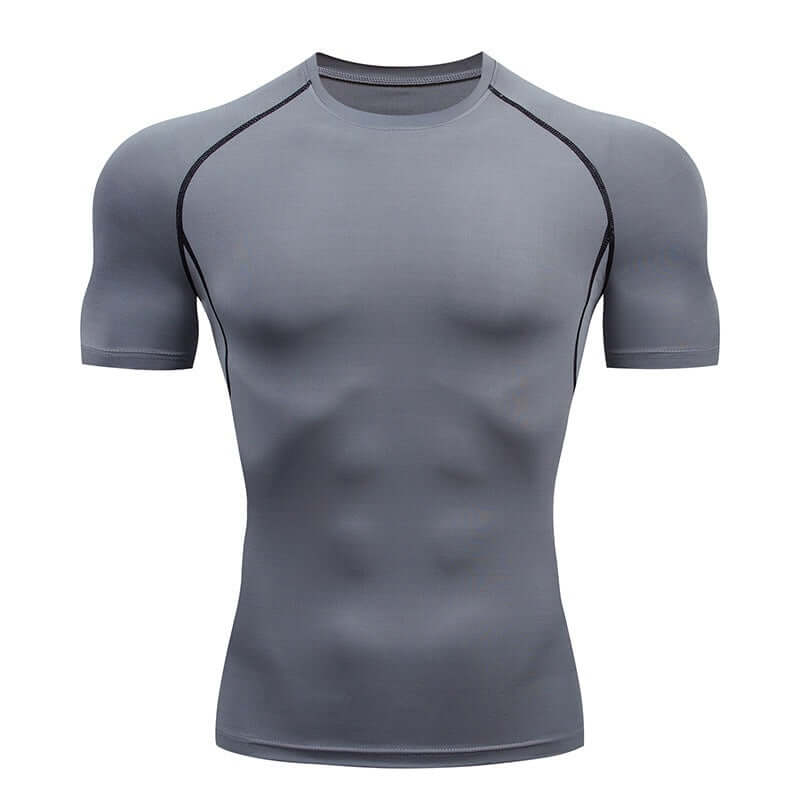 MaxPower Men's Quick-Dry Athletic Shirt | Gym, Running & Workout Tee