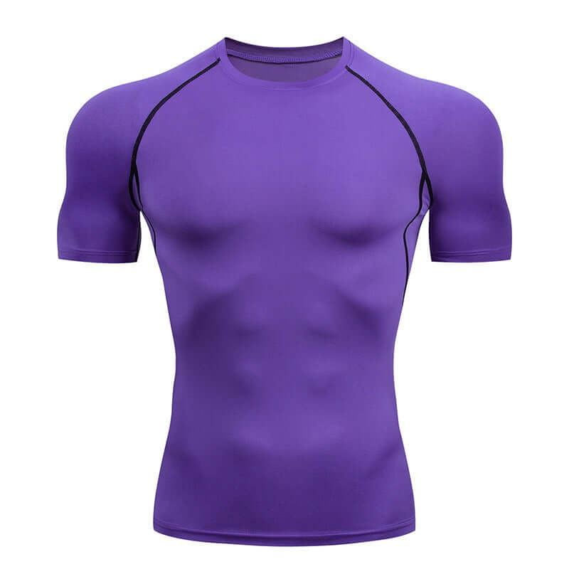 MaxPower Men's Quick-Dry Athletic Shirt | Gym, Running & Workout Tee